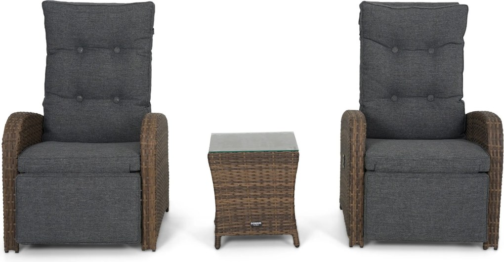 Bistroset Taupe Domani Furniture Relaxa