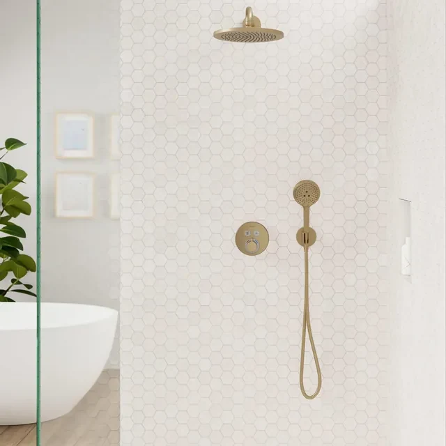 Hansgrohe Showerselect s Doucheset inbouw thermostaat 2 functies