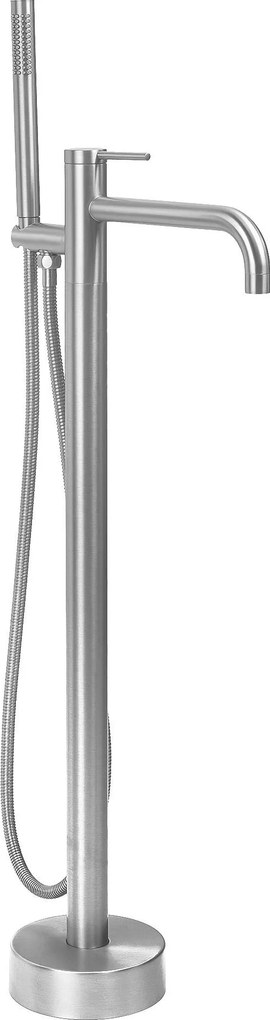 Vloeren badmengkraan Rea Clif Brush Nickel
