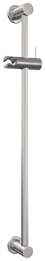 Brauer Brushed Carving thermostatische douchekraan met glijstang en staafhanddouche RVS geborsteld PVD