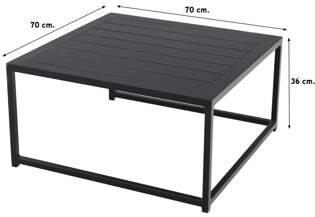 Boavista/Royalty Sunbrella loungeset - Nature Grey - 5-delig - Rechts