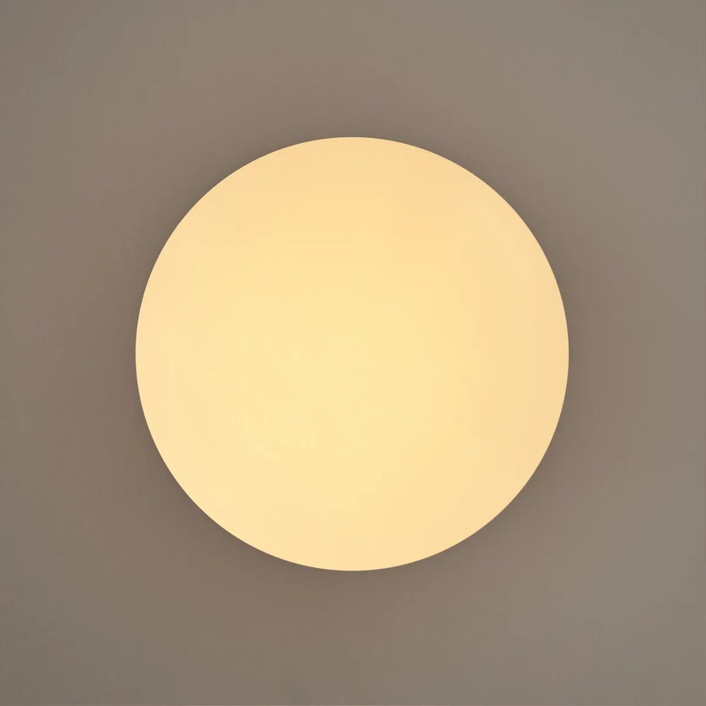 Plafond wandlamp opaline, klein model, Faith