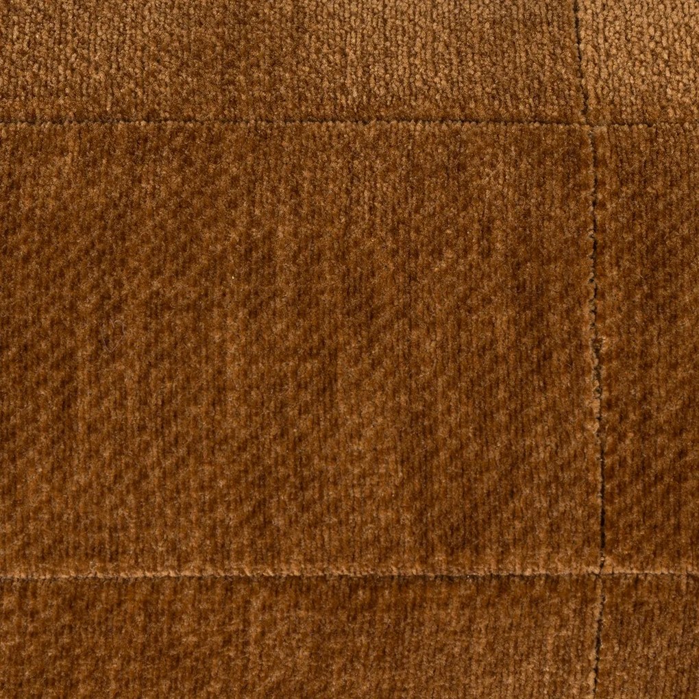 Dutchbone Wyatt Lounge Fauteuil Velours Cognac