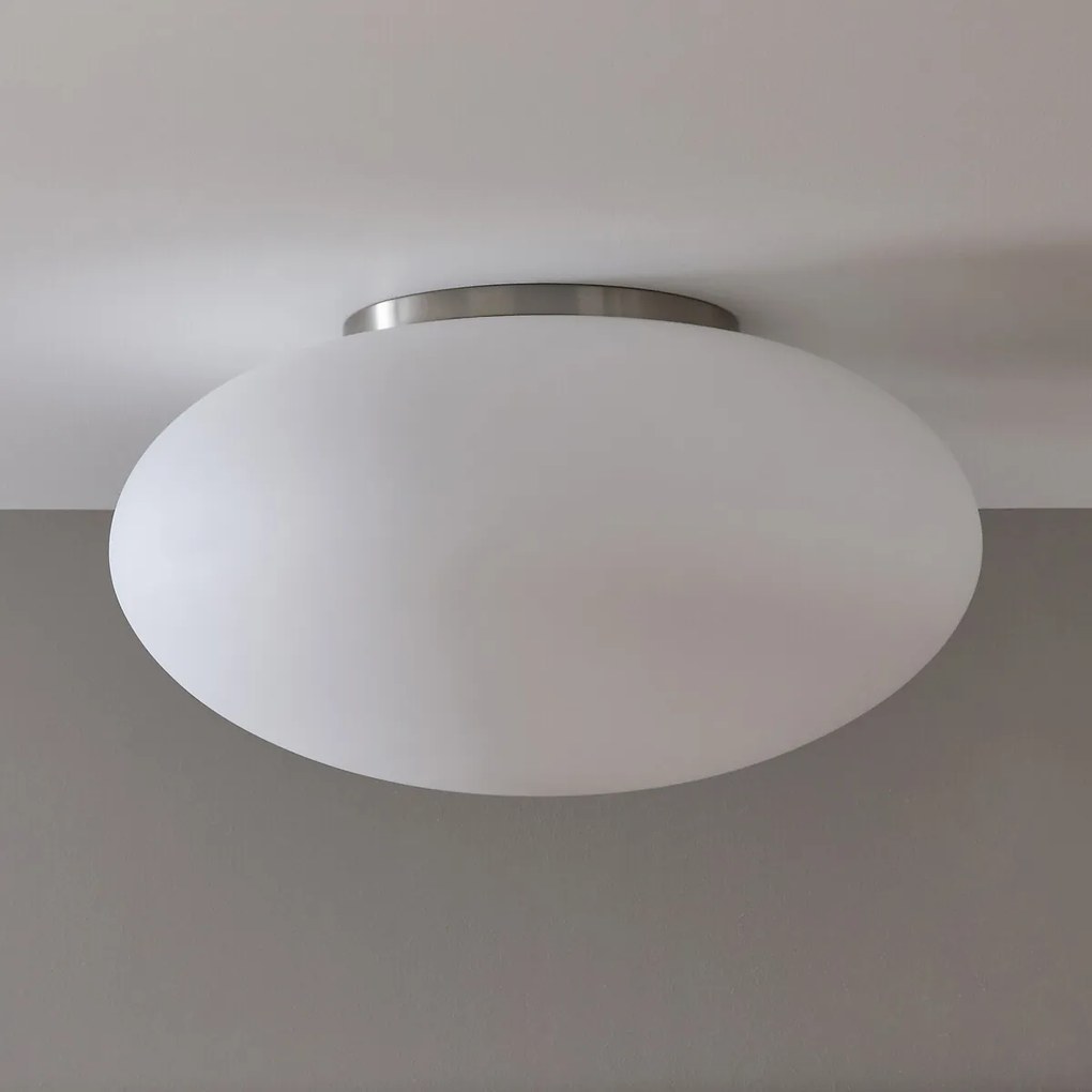 Plafond- of wandlamp in mat opaline glas, Raeyes