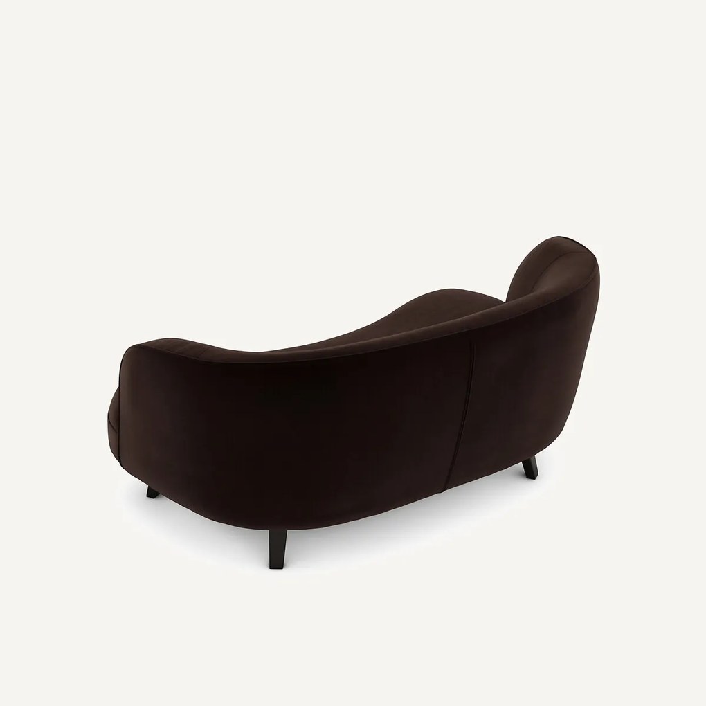 XS fluwelen bank, Rosebury ontwerp Emmanuel Gallina