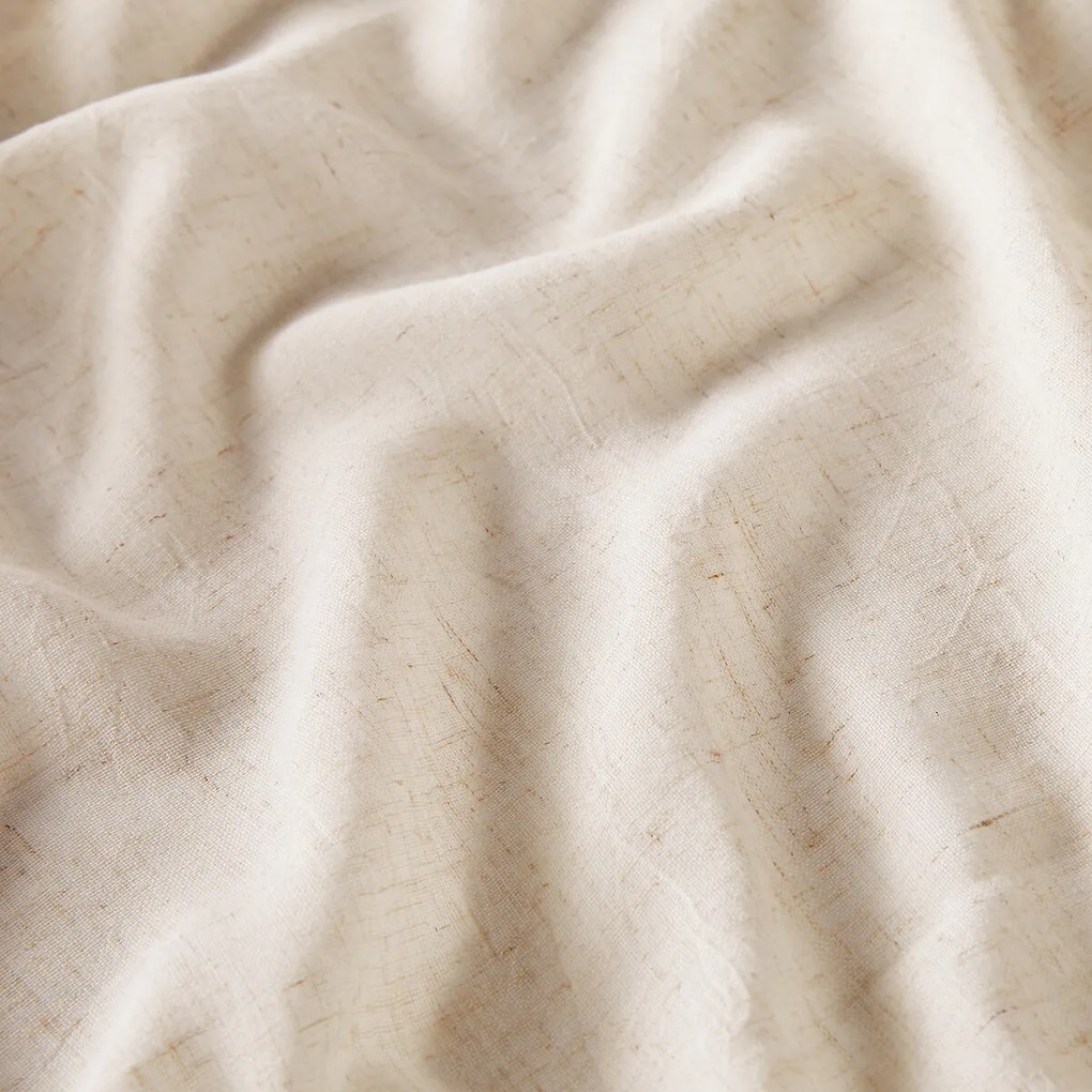 Lussengordijn in polyester en linnen Aron