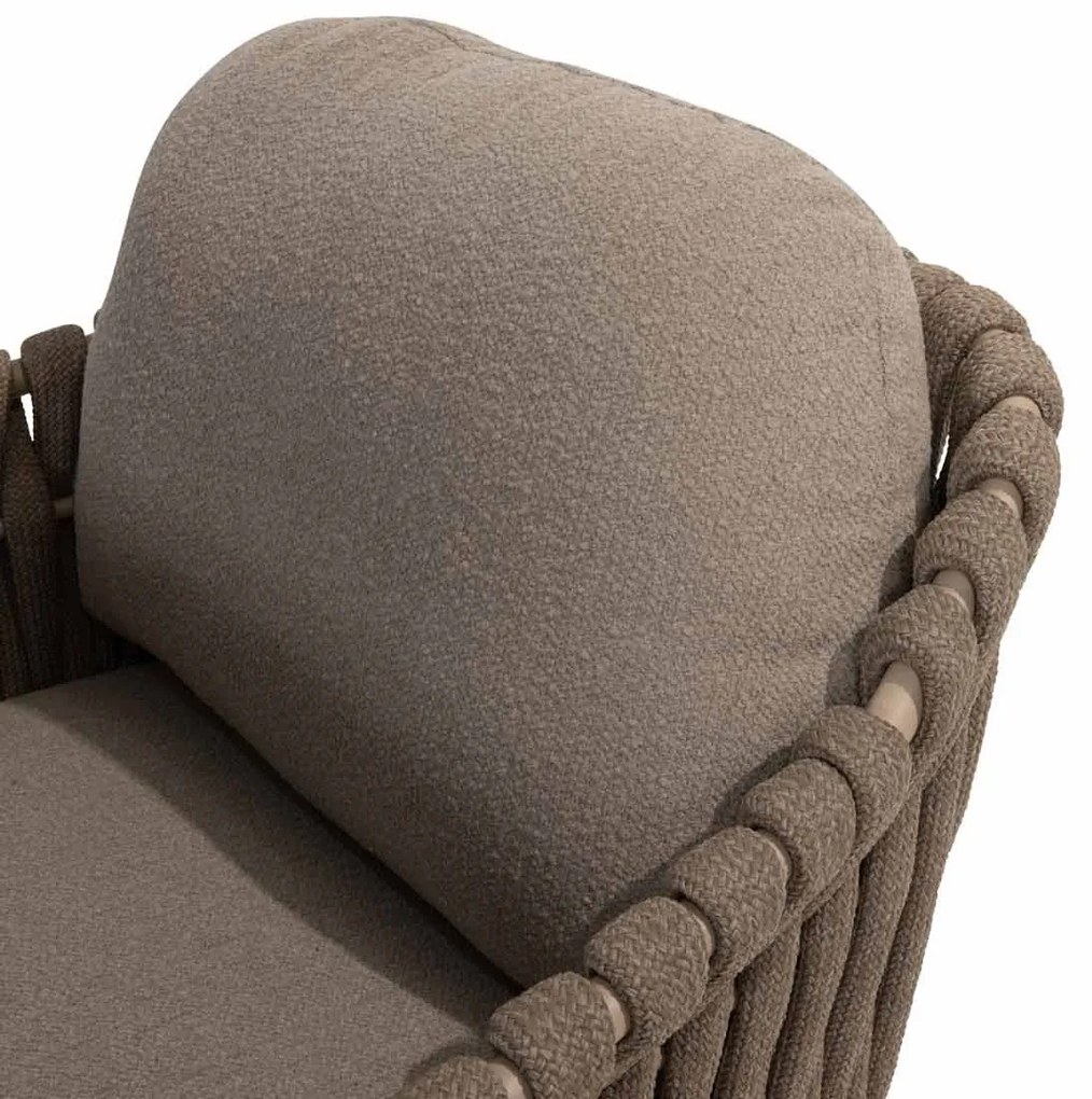 4 Seasons Outdoor Comino low dining chair latte SALE  Tuinstoel    beige weerbestendig