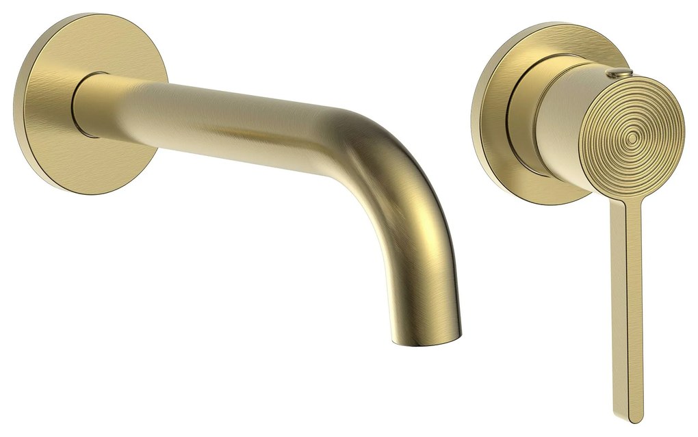 Inbouw wastafelkraan Rea Foster Brush Gold