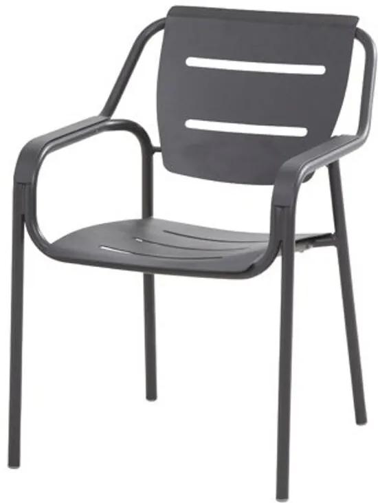 Eco stapelbare dining stoel - antraciet