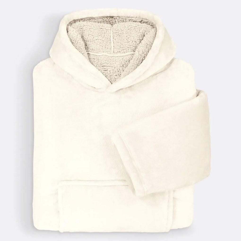 Plaid fleece sweater maat S/M, Javi