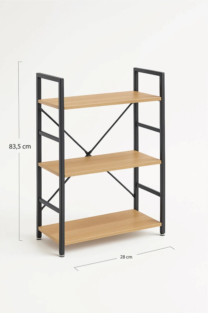Karri Boekenkast 3 Planken