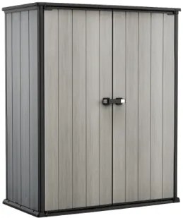 Keter high store opbergkast - 139,5x77x170 cm.