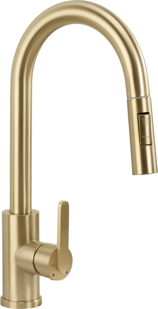 Keukenkraan REA Ontario Brush Gold