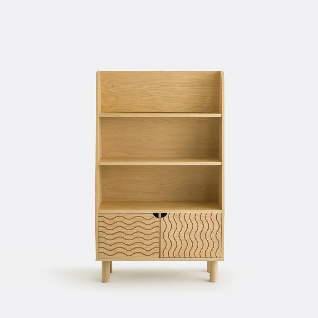 Wandmeubel/boekenkast, Wave