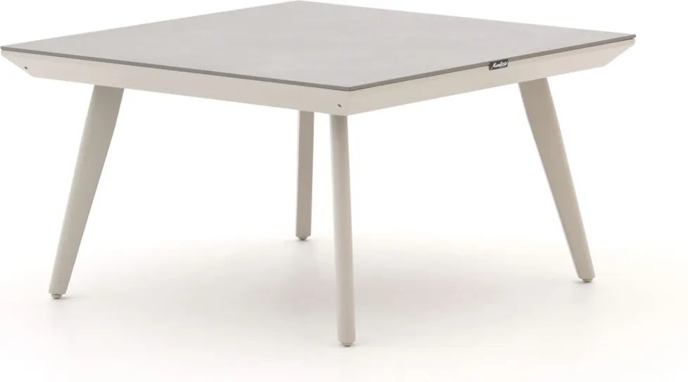 Loungetafel Manifesto  | Vierkant  | Tuintafel Sintered stone | 80x80cm | Kees Smit Tuinmeubelen