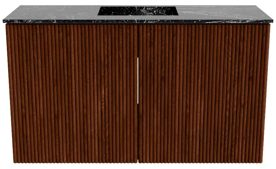Mondiaz Joya DLux 70cm toiletmeubel ruby met wastafel faye midden zonder kraangat lava