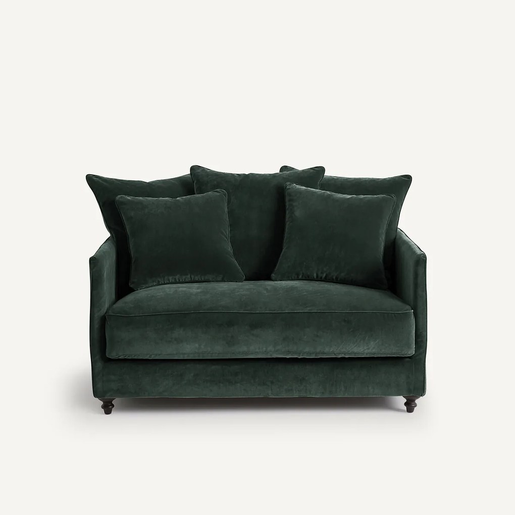 2-zits omvormbare zetel van fluweel, Lazare