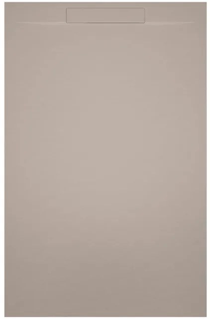 Riho ISOLA Douchebak - 140x80x3cm - mat pebble grey D007009106
