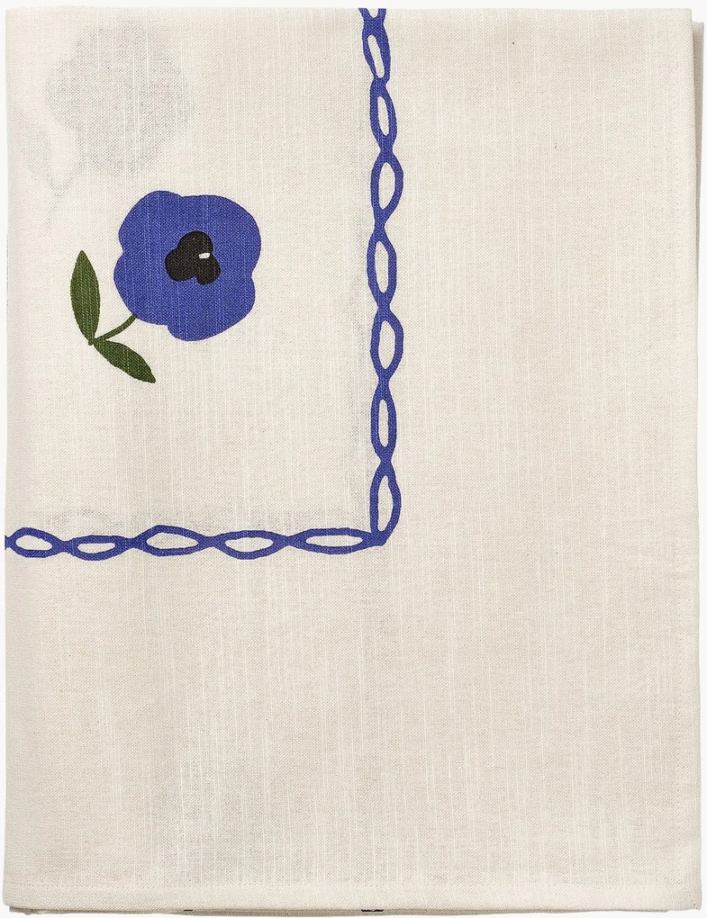 Tafelkleed Madelen Möllard met bloemmotief