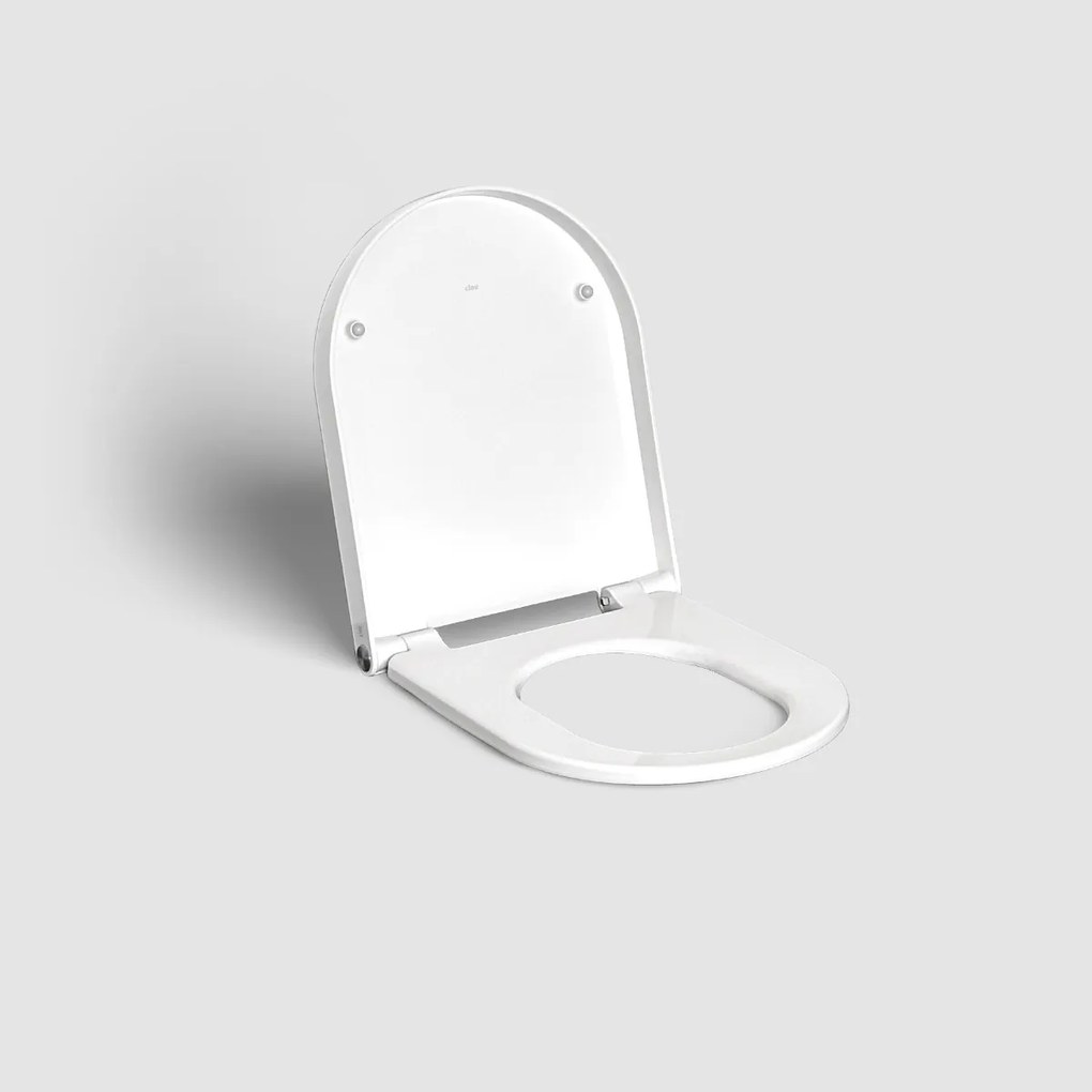 Clou Clever douche wc met turboflush en softclose zitting wit glans
