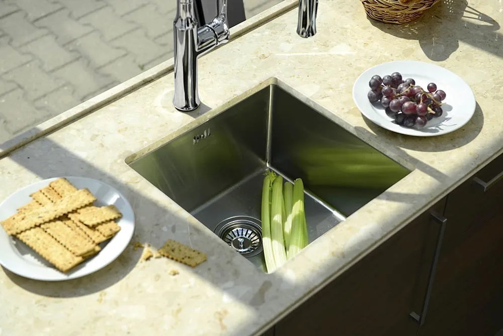 Sapho Epic spoelbak 54x43x20cm RVS