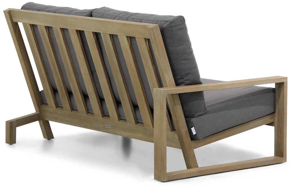 Hoek loungeset 4 personen Teak Grijs  Lifestyle Garden Furniture Pure Island