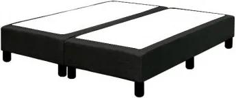 Boxspring 2-pers. 180 x 200 cm losse box | Verende box | stof Inari zwart 100