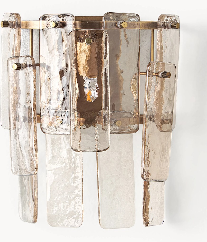 Wandlamp Cersei van glas