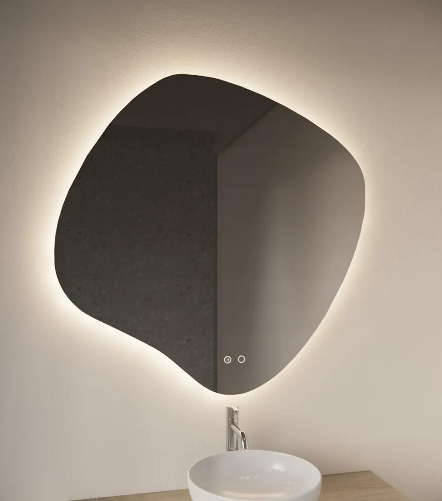 Gliss Design Clio spiegel 100x100cm met verlichting en spiegelverwarming