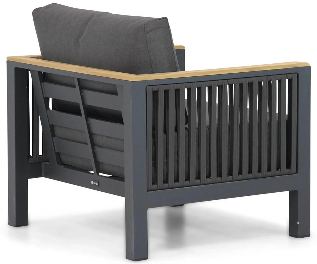 Hoek loungeset 6 personen Aluminium/Rope Grijs Santika Furniture Santika Shadow
