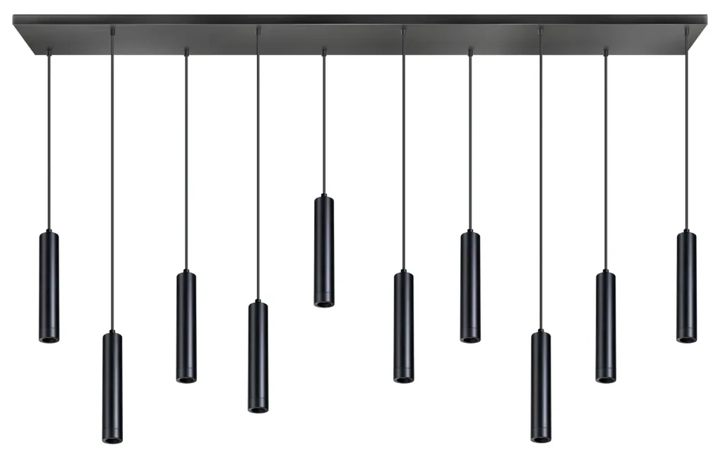 ETH Miller Hanglamp Langwerpig Zwart