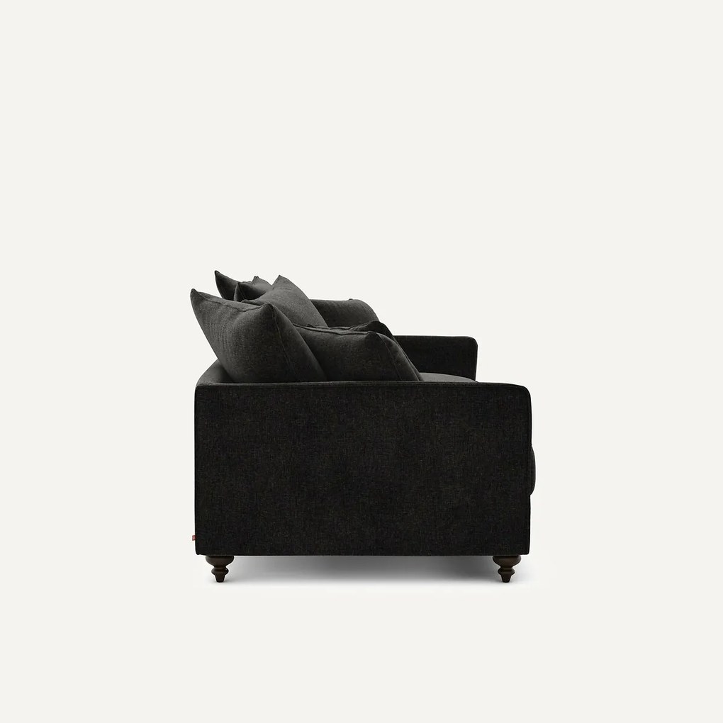 Slaapbank, chenille fluweel, LAZARE