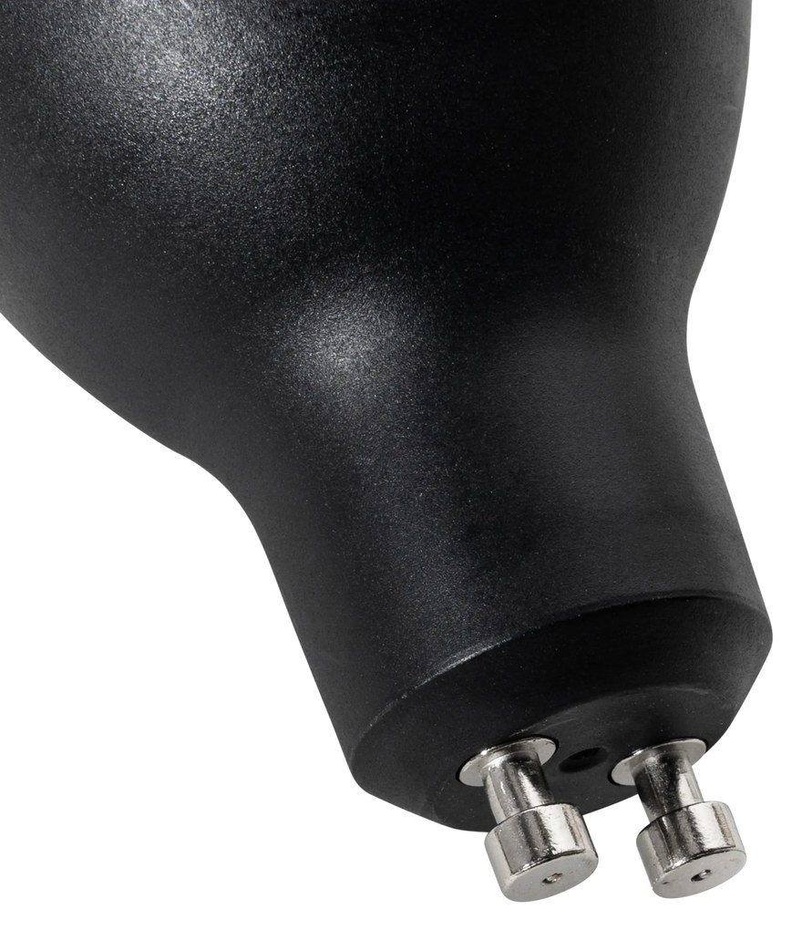Set van 5 GU10 3-staps dimbare LED lampen zwart 6W 4300 lm 2000 - 6000K