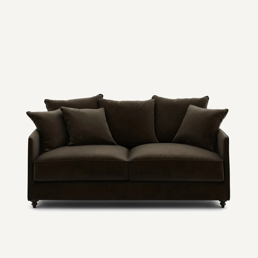 Omvormbare compacte bank in fluweel, Lazare