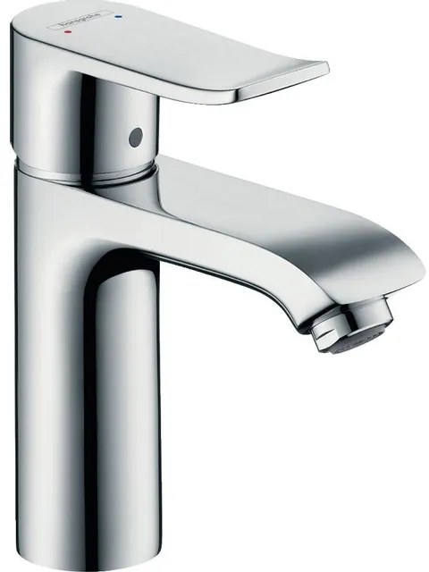 Hansgrohe Metris wastafelkraan met waste chroom 31080000