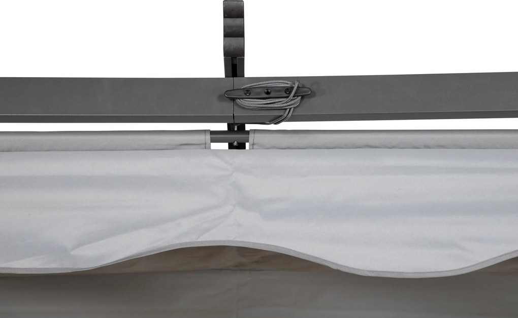 The Outsider Pergola Eva - Grijs - Aluminium - 295x295cm - The Outsider