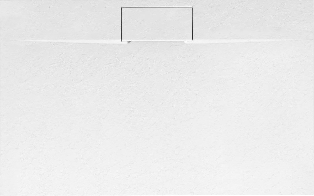 Douchebak Rea Bazalt long White 80x100