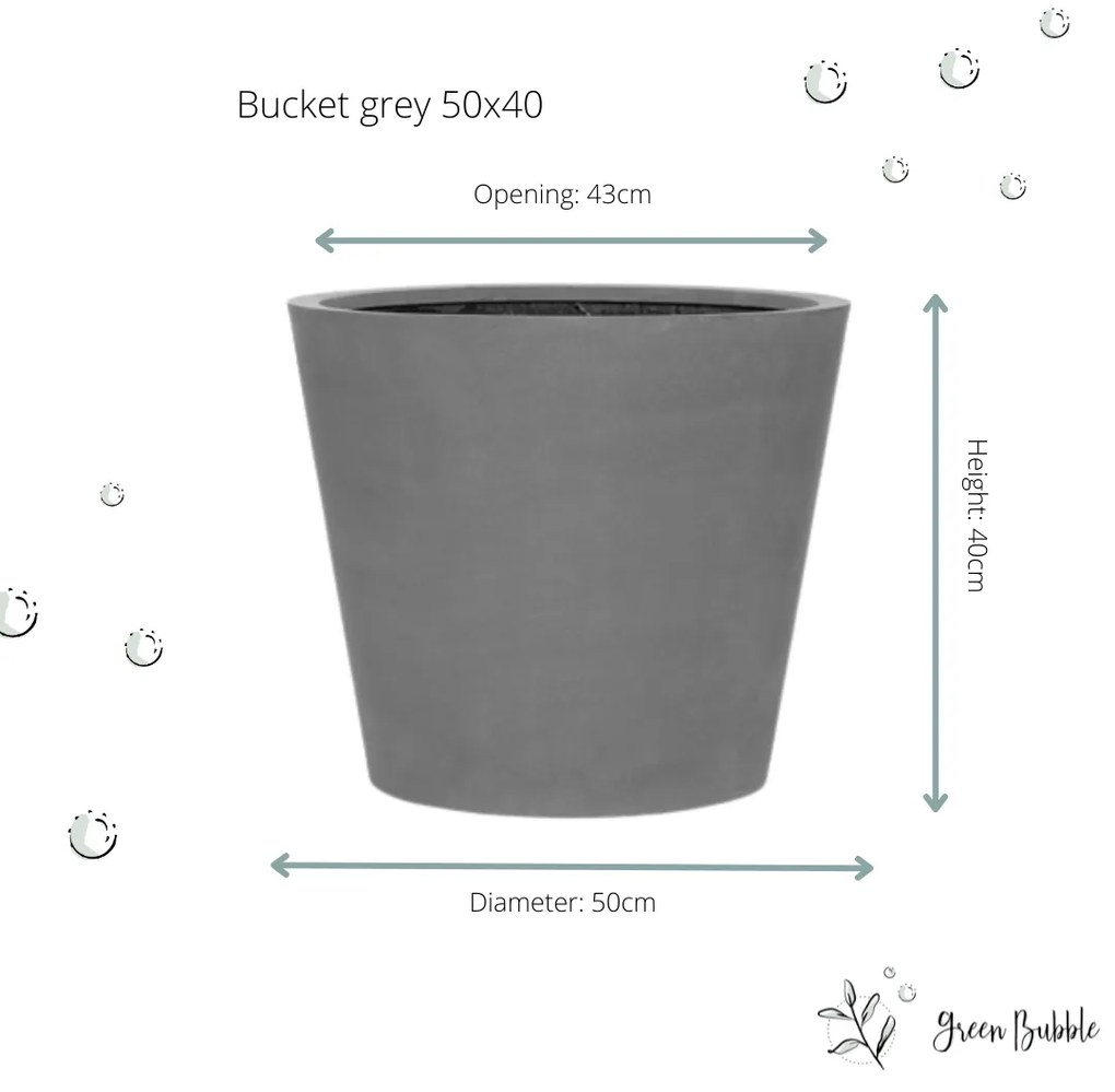 Pot Bucket Grey