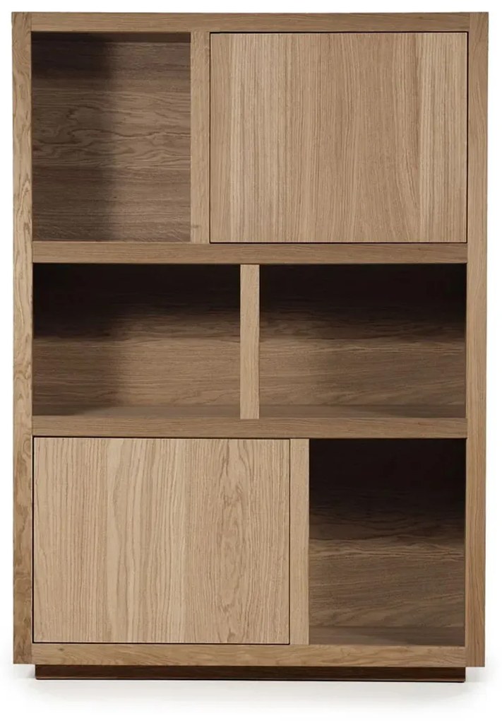Moderne Kast Van Lichtbruin Eiken - 120x42x170cm.