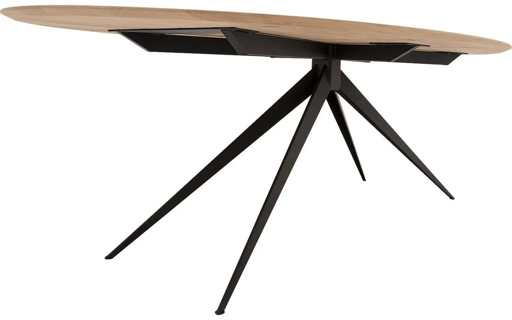 Goossens Excellent Eettafel Uniek, Ovaal 240 x 120 cm