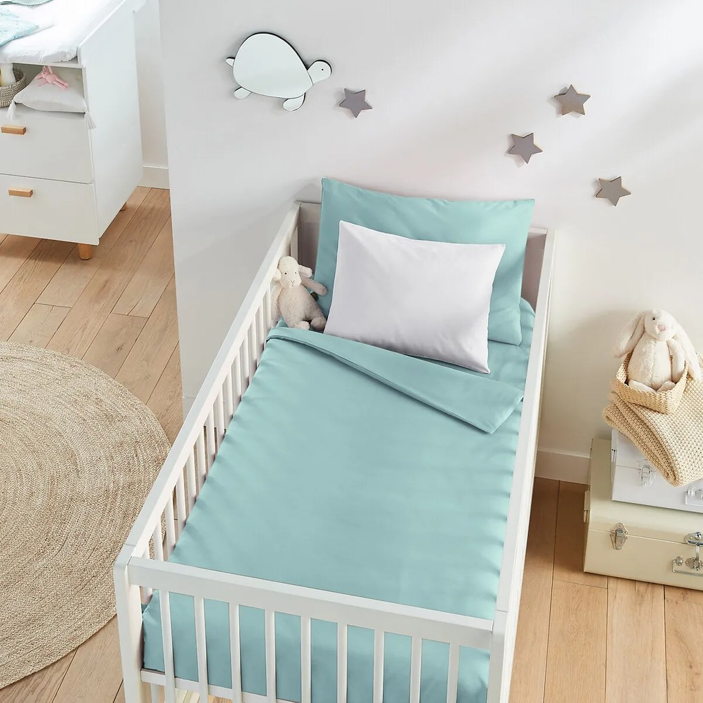 Hoeslaken voor babybed in katoen, omslag 17 cm, Scenario