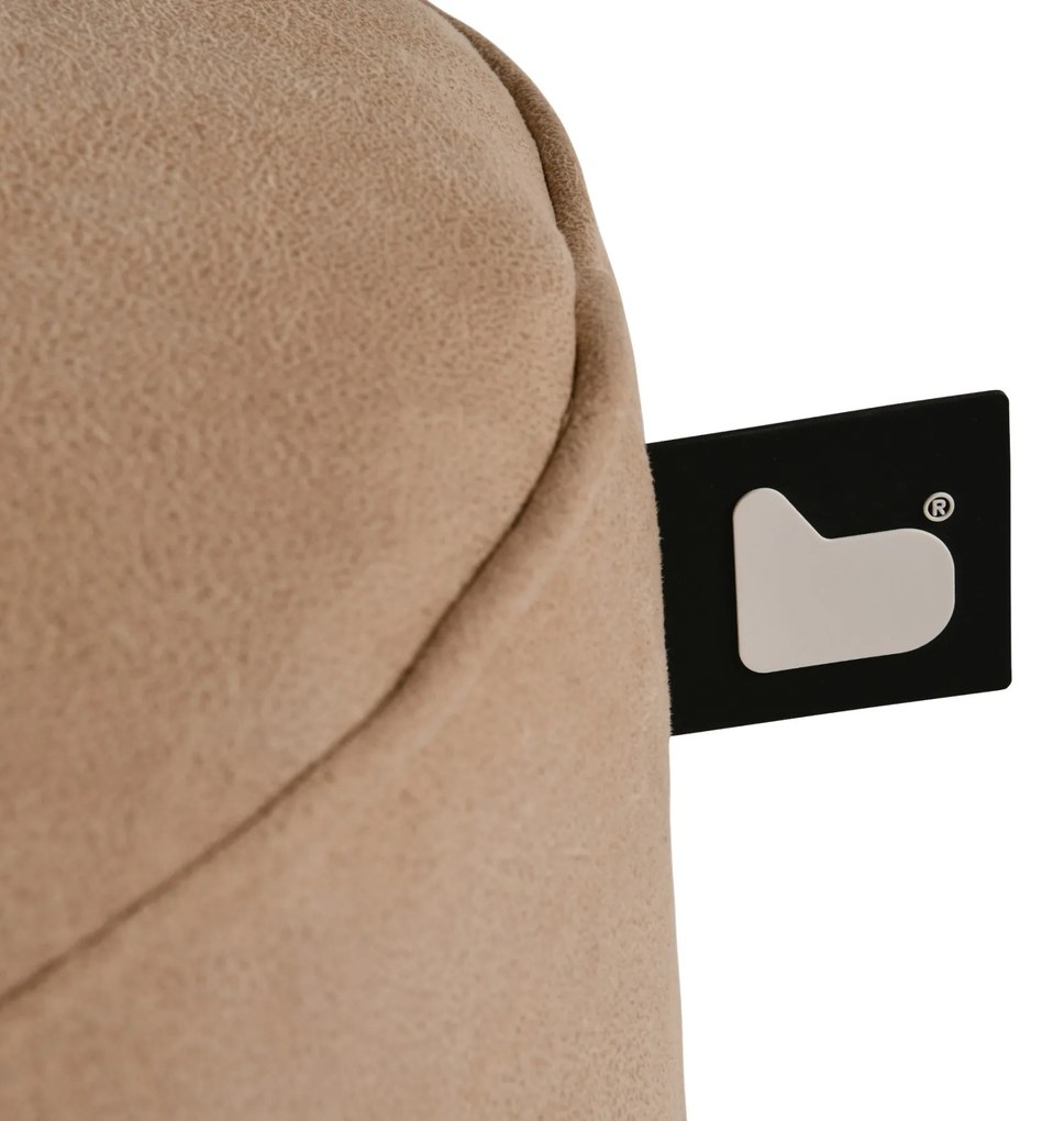 B-Poufe Indoor Poef Luxury - Latte