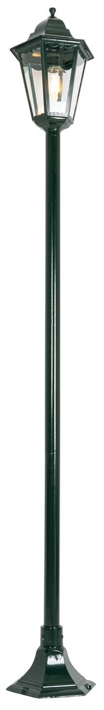 Klassieke staande buitenlamp donker groen 170 cm IP44 - New Orleans Klassiek / Antiek E27 IP44 Buitenverlichting