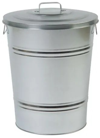 Vuilnisemmer taps, zink, 55 l
