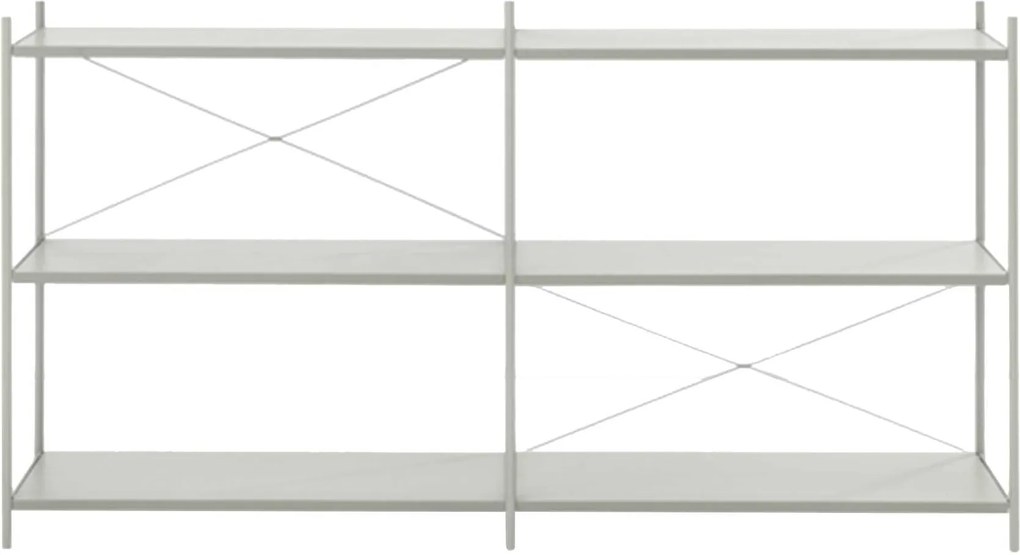 Ferm Living Punctual shelving system stellingkast 2x3 grijs