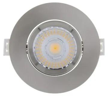 Njoy Inbouwspot 9x9cm LED verlichting 6w IP44 set van 4 stuks geborsteld RVS SD-2204-04