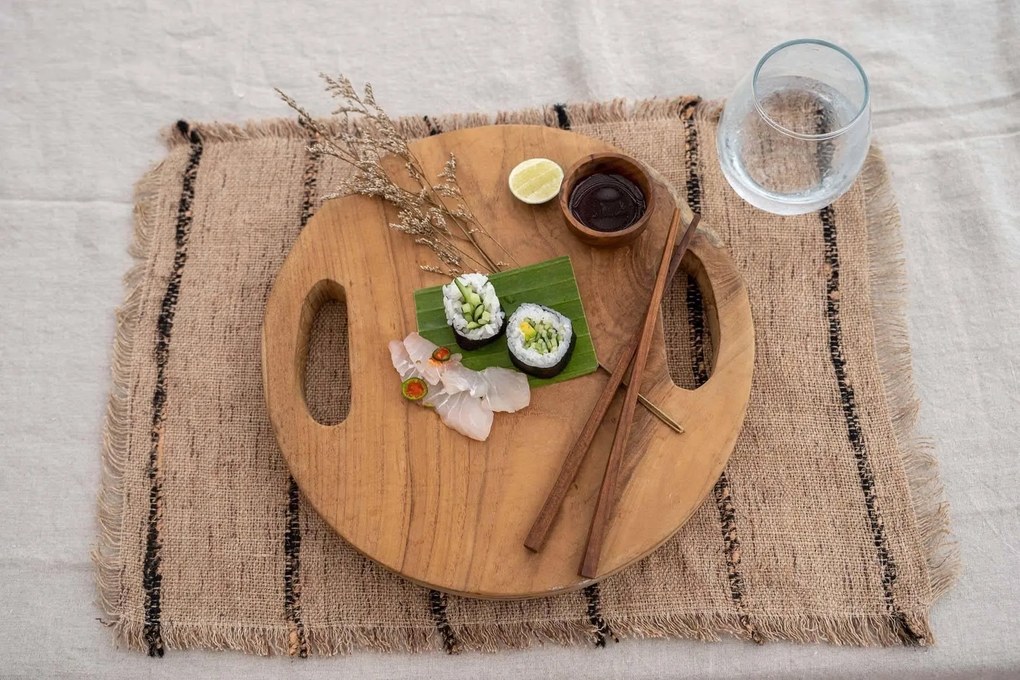 Serveerschaal Teak Root | Bazar Bizar