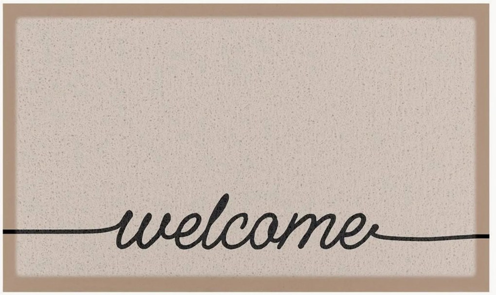 In- & outdoor vuilopvangmat Welcome