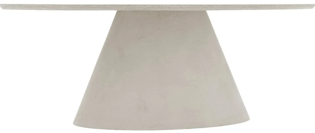 Goossens Eettafel Stone, Ovaal 210 x 120 cm