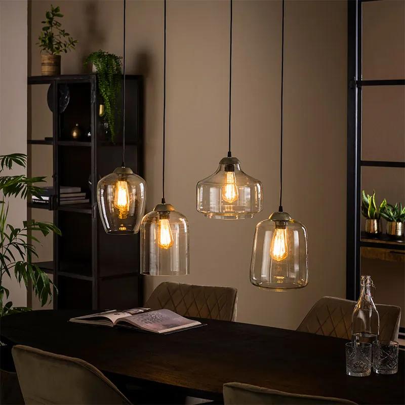 Gini Hanglamp 4-lichts | Kalfort |  | Zwart/grijs   | Cavetown